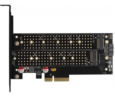 Adapter Axagon PCEM2-DC PCI-E x4 na M.2 NVMe z chłodzeniem