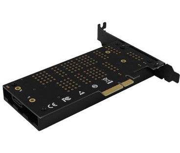 Adapter Axagon PCEM2-DC PCI-E x4 na M.2 NVMe z chłodzeniem