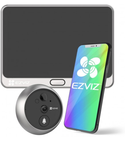 Bezprzewodowy wizjer EZVIZ DP2 2K 3MPx