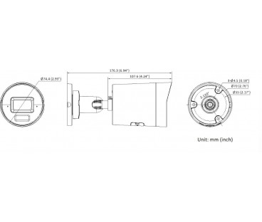 Kamera IP Hikvision DS-2CD2067G3-LI2UY/SL 2.8mm