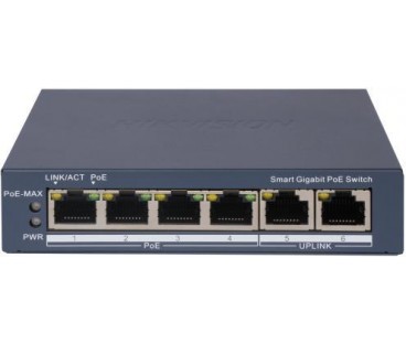 SWITCH HIKVISION DS-3E1506P-EI(O-STD)