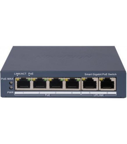 SWITCH HIKVISION DS-3E1506P-EI(O-STD)