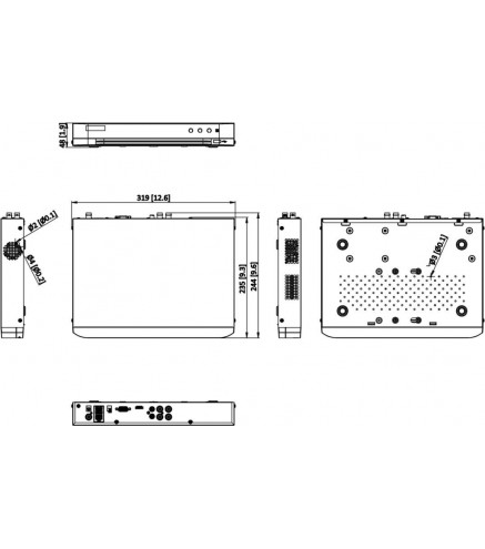 Rejestrator 5w1 Hikvision iDS-7204HTHI-M1/XT/4A+4/1ALM