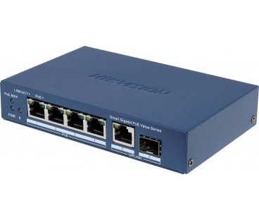 Switch Hikvision DS-3E1506P-EI/M-4P1T1F(O-STD)