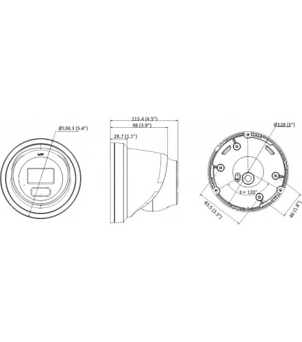 Kamera IP Hikvision DS-2CD2367G3-LIS2UY/SL(2.8mm)/BLACK