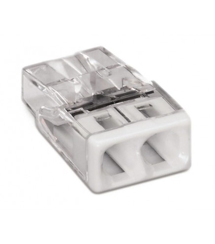 Szybkozłączka uniwersalna DRUT 2x 0,5-2,5mm2 WAGO 2273-202 100szt.
