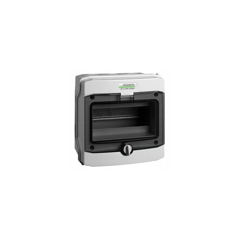 PLASTIKOWA OBUDOWA INSTALACYJNA Natynkowa IP65, 1x6 modułów. PHS 6T NOARK 113262