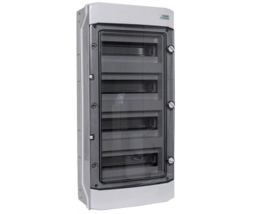 PLASTIKOWA OBUDOWA INSTALACYJNA Natynkowa IP65 4X12 modułów. PHS 48T NOARK 110814
