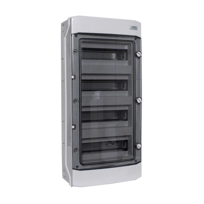 PLASTIKOWA OBUDOWA INSTALACYJNA Natynkowa IP65 4X12 modułów. PHS 48T NOARK 110814