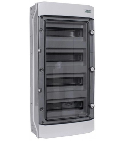PLASTIKOWA OBUDOWA INSTALACYJNA Natynkowa IP65 4X12 modułów. PHS 48T NOARK 110814