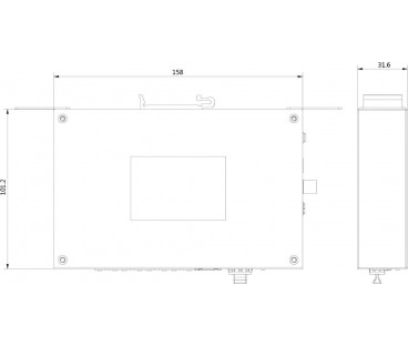 Switch Hikvision DS-3T0506HP-E/HS