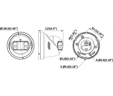 Kamera IP Hikvision DS-2CD2383G2P-LISU/SL(180°)(O-STD)