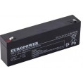 Akumulator AGM EUROPOWER serii EP 12V 2.3Ah (Żywotność 6-9 lat)