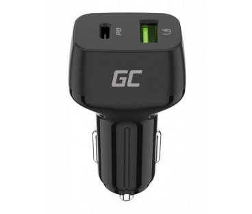 ŁADOWARKA SAMOCHODOWA Green Cell 48W 1x USB-C 1x USB-A Power Delivery 30W Quick Charge 3.0 CAD33