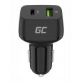 ŁADOWARKA SAMOCHODOWA Green Cell 48W 1x USB-C 1x USB-A Power Delivery 30W Quick Charge 3.0 CAD33