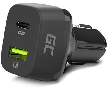ŁADOWARKA SAMOCHODOWA Green Cell 48W 1x USB-C 1x USB-A Power Delivery 30W Quick Charge 3.0 CAD33