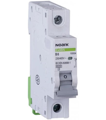 WYŁĄCZNIK NADPRĄDOWY 6 KA, B, 25A, 1P, Ex9BN 1P B25 Noark 100010