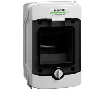 PLASTIKOWA OBUDOWA INSTALACYJNA Natynkowa IP65 1X4 moduły. PHS 4T NOARK 101492