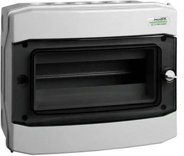 PLASTIKOWA OBUDOWA INSTALACYJNA Natynkowa IP65 1X12 modułów. PHS 12T NOARK 101494