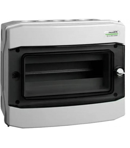 PLASTIKOWA OBUDOWA INSTALACYJNA Natynkowa IP65 1X12 modułów. PHS 12T NOARK 101494