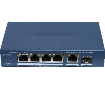Switch Hikvision DS-3E1506P-EI/M-4P1T1F(O-STD)
