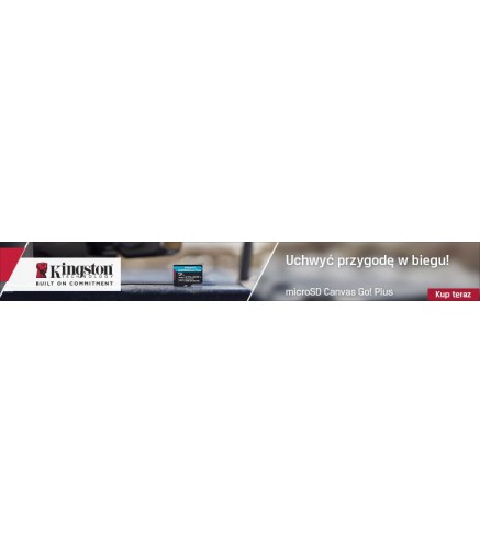 Karta pamięci microSD 64GB Kingston CanvasGo! Plus 200MB/s A2 U3 V30 + adapter