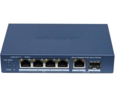 Switch Hikvision DS-3E1506P-EI/M-4P1T1F(O-STD)
