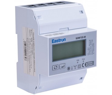 Licznik energii trójfazowy SDM 72 DM MID Modbus