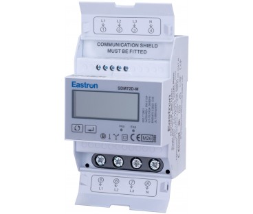 Licznik energii trójfazowy SDM 72 DM MID Modbus