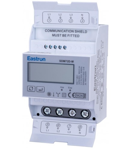 Licznik energii trójfazowy SDM 72 DM MID Modbus