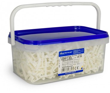 Uchwyt szybkiego montażu - płaski USMP-3 BIS Elektro-Plast Opatówek 500szt BOX 16.55