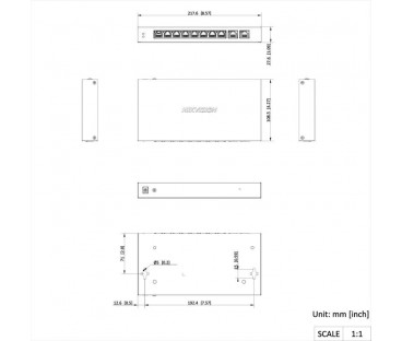SWITCH HIKVISION DS-3E1506P-EI(O-STD)