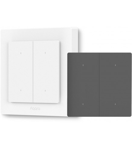 Aqara Light Switch H2 EU | Przełącznik | 4 przyciski, 2 kanały, offline WS-K08D