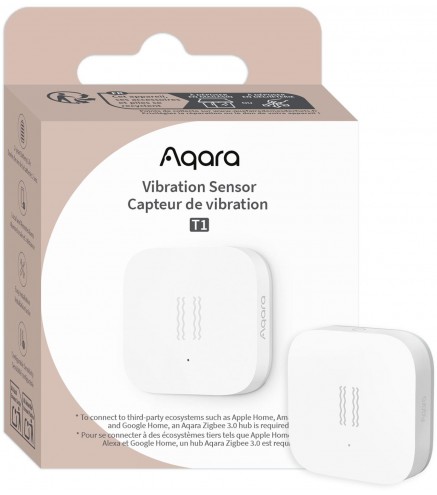 Aqara Vibration Sensor T1 | Czujnik wibracji | Biały VB-S01D
