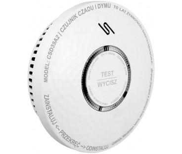 Czujnik czadu i dymu EURA CSD-39A2