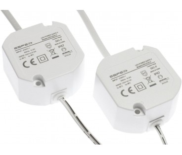 ZASILACZ DOPUSZKOWY ESPE LP-1212-211 12V 1A 12 W IP67 5.5 / 2.1 mm