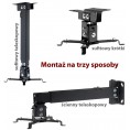 Uchwyt do montażu projektora 2w1 sufitowy/ścienny P-108