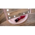 Lusterko do makijażu Humanas HS-ML04 z podświetleniem LED - różowy