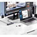 HUB USB-C Przejściówka ADAPTER 8w1 HDMI 2.0 4K 60 Hz Gigabit Ethernet 1000 Mbps Zenwire HUB81
