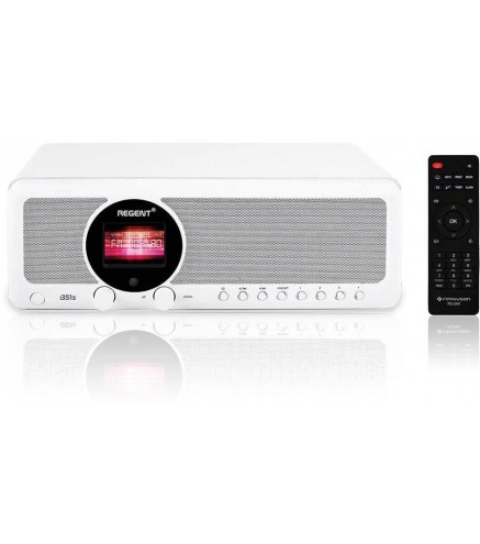 Radio internetowe Ferguson REGENT i351s Białe - WIFI/DAB+/FM/USB/BT/Spotify
