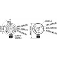 Uchwyt adapter Hikvision DS-1280ZJ-XS-Y(O-STD)