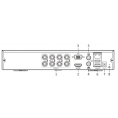 Rejestrator 5w1 Hilook 8 kanałowy 5MP DVR-8CH-5MP z dyskiem 2TB