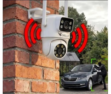 Kamera IP Orllo TZ19 DUAL (4MP+4MP Wi-Fi 4K AI