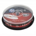 Płyty DVD+R Verbatim HP cake box (10szt)