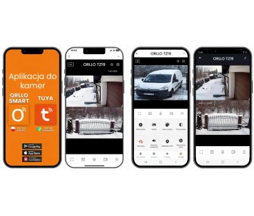 Kamera IP Orllo TZ19 DUAL (4MP+4MP Wi-Fi 4K AI