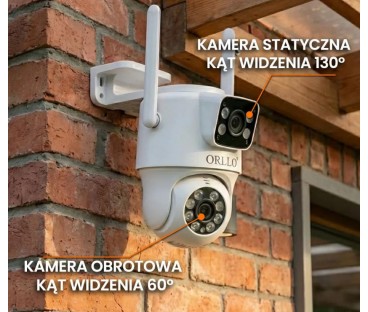 Kamera IP Orllo TZ19 DUAL (4MP+4MP Wi-Fi 4K AI