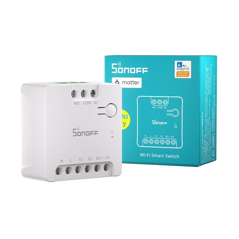 Przełącznik SONOFF MINI-D Matter Wi-Fi AC/DC 12-48V