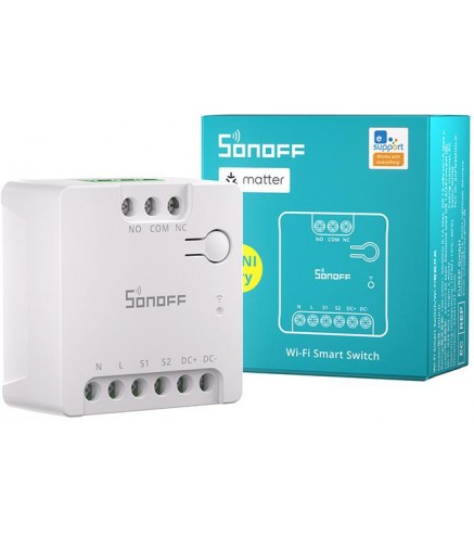 Przełącznik SONOFF MINI-D Matter Wi-Fi AC/DC 12-48V