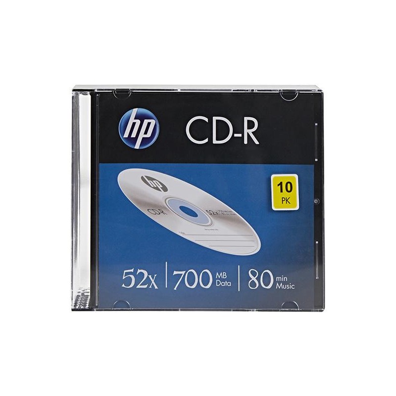 Płyty CD-R Verbatim HP slim case (10szt)