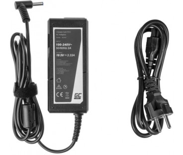 ZASILACZ ŁADOWARKA DO LAPTOPA HP Green Cell PRO AD49P 19,5V 3,33A 65W 4,5mm/3,0mm